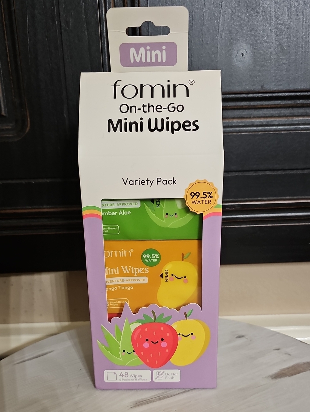Fomin On-The-Go Mini Wipes Variety Pack, NIB